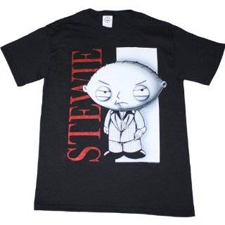 Family Guy Stewie Griffin Black & White Scarface Poster Spoof Mens T 