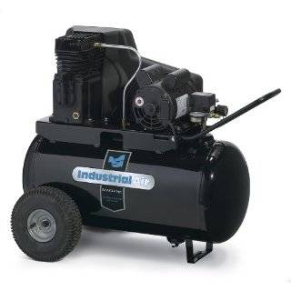   Air IPA1882054 20 Gallon Belt Driven Air Compressor with Twin Cylinder