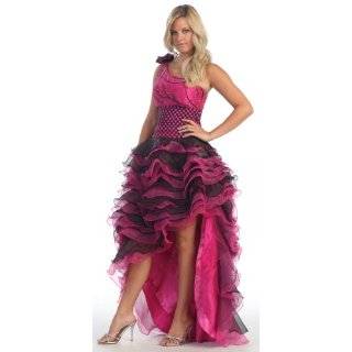  Strapless Printed Prom Dress Long Gown #2766 Clothing