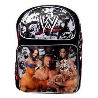   Wrestling Rolling Backpack (2 Designs in 1)   WWE Backpack with wheels