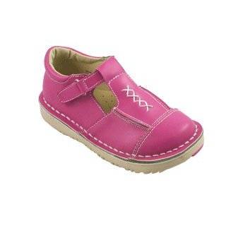  Coco Jumbo Genuine Leather Girls T Strap Shoes   Pink 