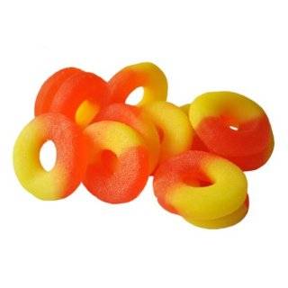 Sugar Free Peach Gummy Rings (1lb/bulk)  Grocery & Gourmet 