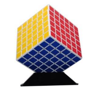  ShengShou 5x5x5 6.5cm V III Speed Cube Puzzle White Toys 