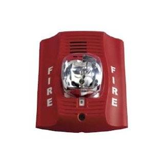 Wheelock Exceder Fire Alerting Strobe Horn RED,2W,Wall Mount, 12/24V 