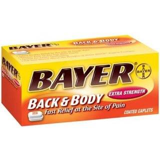 Bayer Advanced Aspirin Extra Strength, 500mg, 80 Coated Tablets Bayer 