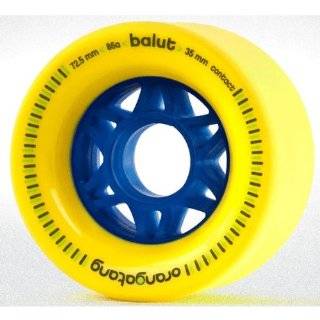  Orangatang Balut 72.5mm 86a Wheel 4 Pack   Yellow Sports 
