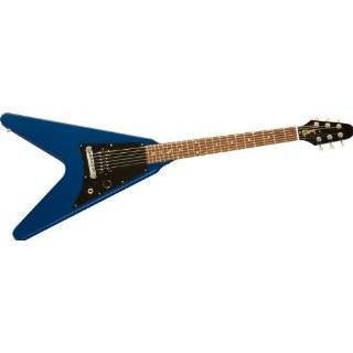 Gibson Flying V Melody Maker Electric Guitar, Satin Blue