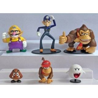  Super Mario Figures Mini 8pcs Set Toys & Games