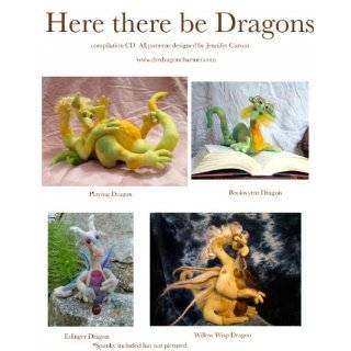 Craft Patterns on CD   Dragon Sewing Patterns Compilation, Five in One 