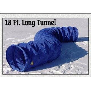 18 Dog Agility Training Tunnel