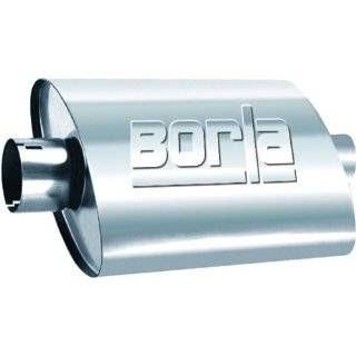  Borla 40575 XR 1 Oval Stainless Steel Multicore Racing Muffler 