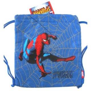 Marvel Spiderman Drawstring Bag   Webcrawler nylon string sack [Toy]