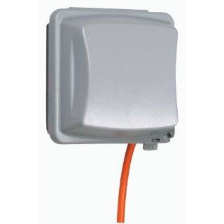  Taymac MM410G Weatherproof Single Outlet Cover Outdoor 