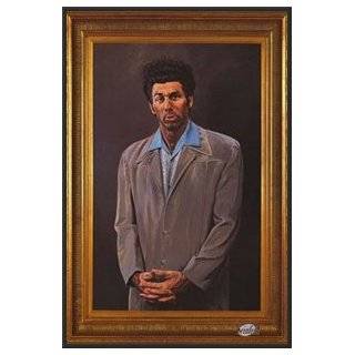Seinfeld   Framed TV Show Poster (The Kramer / Cosmo) (Size 24 x 36 
