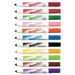  RoseArt Washable Supertip Markers, 30 Count (3068VA 48 