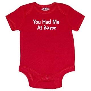 Riverstone Goods You Had Me At Bacon Funny Trendy Baby Infant Short 