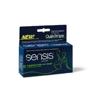 Sensis Condoms with Quikstrips, Sensitive Micro Dot Ribbed Lubricated 