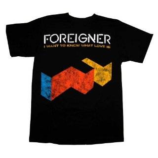 Foreigner Want To Know What Love Is Logo Vintage Style Soft TShirt