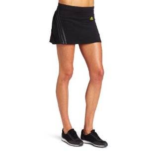 adidas Womens Marathon 10 Grete Skort , Black/ Light Onix/ White, X 