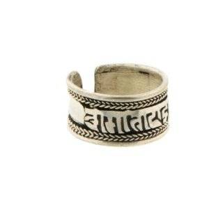  Hindu Om Mantra Sterling Silver Ring Size 7 Jewelry