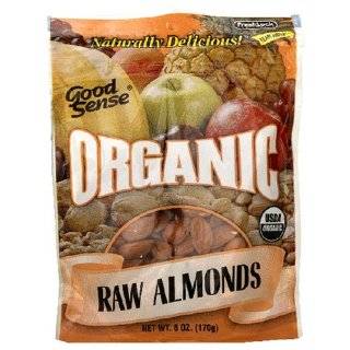 Good Sense Almonds, Raw, 8 Ounce Bag Grocery & Gourmet Food