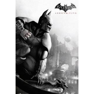  (22x34) Batman Arkham Asylum (Key Art, Batman in Rain 