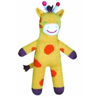 Zubels Giraffe Joshua 12 inch Hand Knit Doll