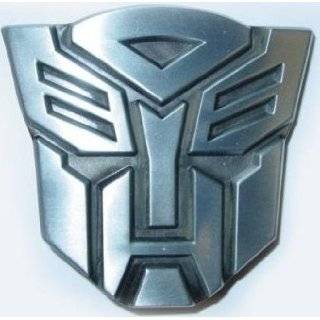 Transformers Autobot Optimus Prime Silver Chrome Belt Buckle (Brand 