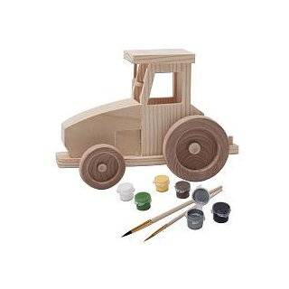  Leanin Tree 21008 Lawn Tractor Wood Shape   Small Toys 