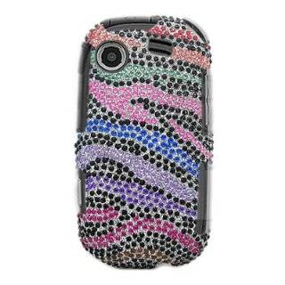 For Samsung Message Touch R630/r631 Accessory   Rainbow Zebra Design 