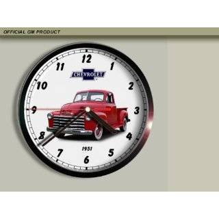 1951 Chevrolet Chevy Pickup Truck Wall Clock E034