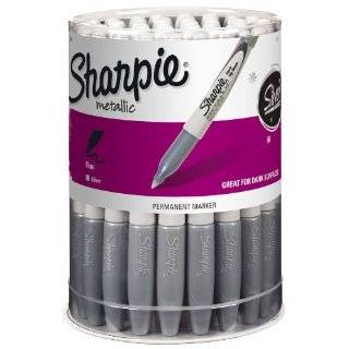 Sharpie Metallic Permanent Marker 9597 Fine Point (Canister With 36 