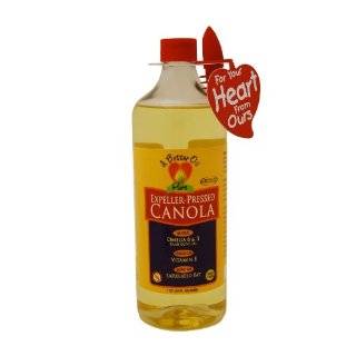 BetterBody Foods Expeller Pressed GMO Free Canola Oil, 32 Ounce (Pack 