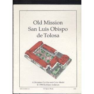  California Mission San Luis Obispo De Tolosa Toys & Games