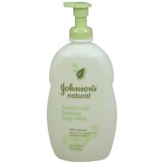  Johnsons Natural Head to Toe Foaming Baby Wash   18 oz. Beauty