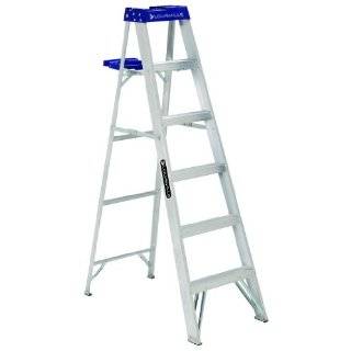   Ladder AS2104 250 Pound Duty Rating Aluminum Stepladder, 4 Foot Home