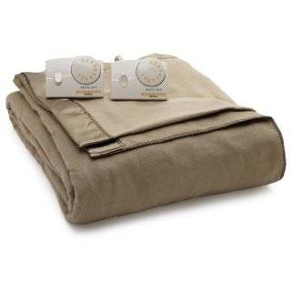  Biddeford Micro Plush Heated Blanket Twin Taupe