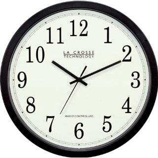  Lorell 60990 Wall Clock, 9 in., Arabic Numerals, White 