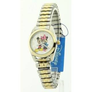   Womens MCK625 Minnie Mouse Two Tone Expansion Band Watch Watches