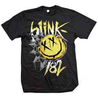  Blink 182 3 Bars T Shirt Black Clothing