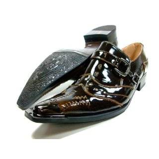  Designer Metal Tip Loafer Dress Shoes d Aldo Styled in Italy Shoes