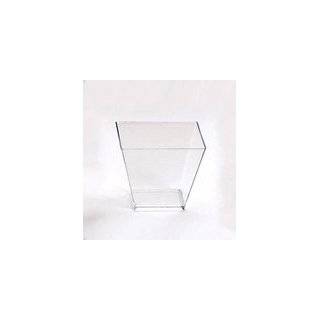 2oz. Small Wonders Clear Plastic Mini Cube Square Shot Glasses 10ct