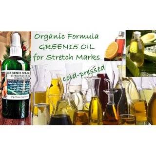 GREEN15 Oil Organic Blend for Stretch Marks & Scars Formula 4oz/120ml