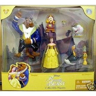 Beauty and the Beast Figures Playset (Set of 7 Figures) (Walt Disney 