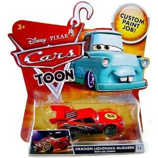 Disney / Pixar CARS TOON 155 Die Cast Car Dragon Lightning McQueen 