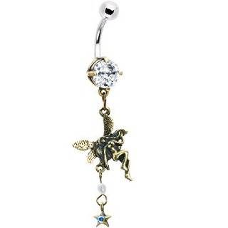 Amy Brown Birth of Fairy Belly Button Ring Jewelry 