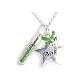  Wish Star Fairy Dust Necklace   Fuschia 