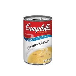 Campbells Red & White Cream Of Chicken Soup, 10.75 Ounce Cans