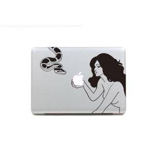 Beautiful Girl and Snake   Macbook Decal Sticker Partial Art Protector