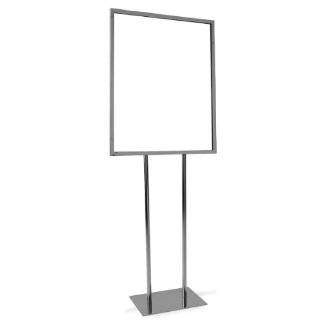 Quality Store Fixture Deluxe 22 x 28 Bulletin Sign Holder w/ Flat 